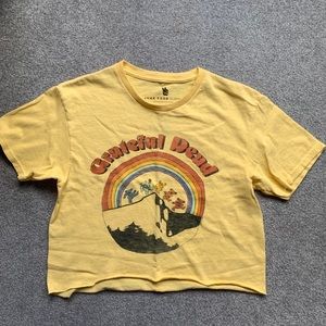 Grateful Dead Graphic Cropped T-shirt